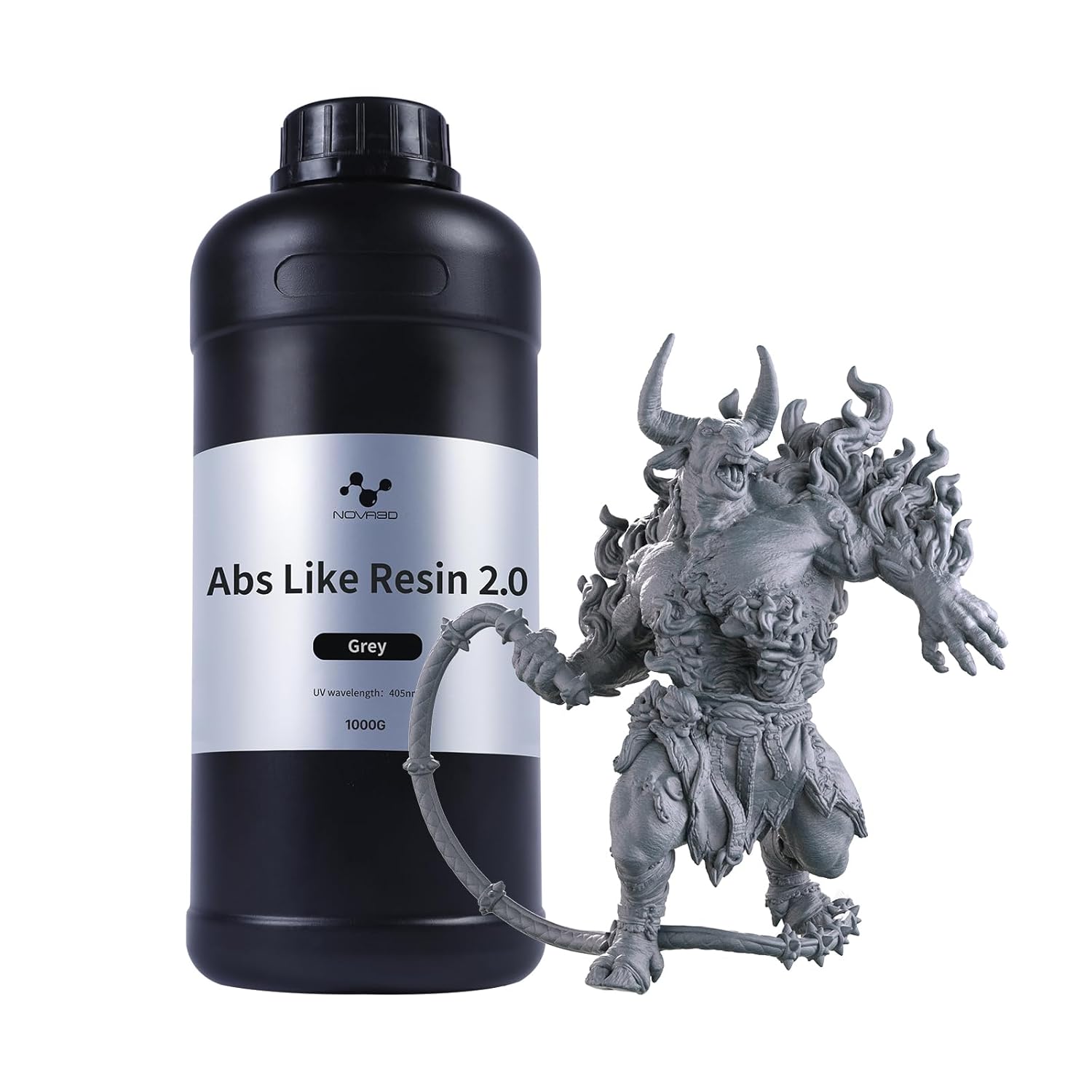 Nova3D ABS-Like 3D Printer Resin 2.0,Enhanced Toughness and Strength