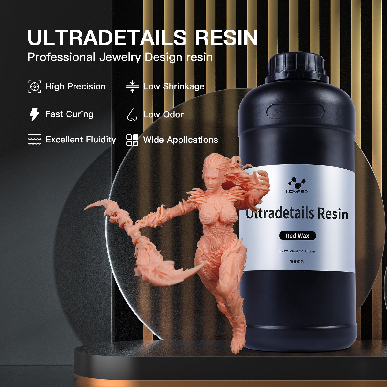 High Precision,Fast Curing ,Excellent Fluidity ,Low Shrinkage ,Low Odor ,Wide Applications