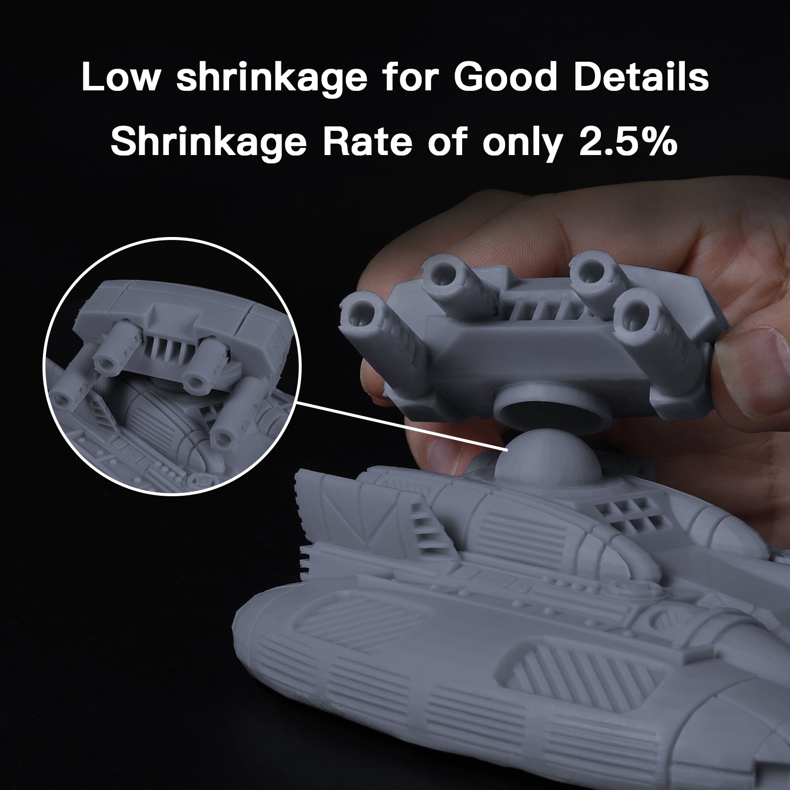 NOVA3D Water Washable 3D Printer Resin Tough Washable Resin