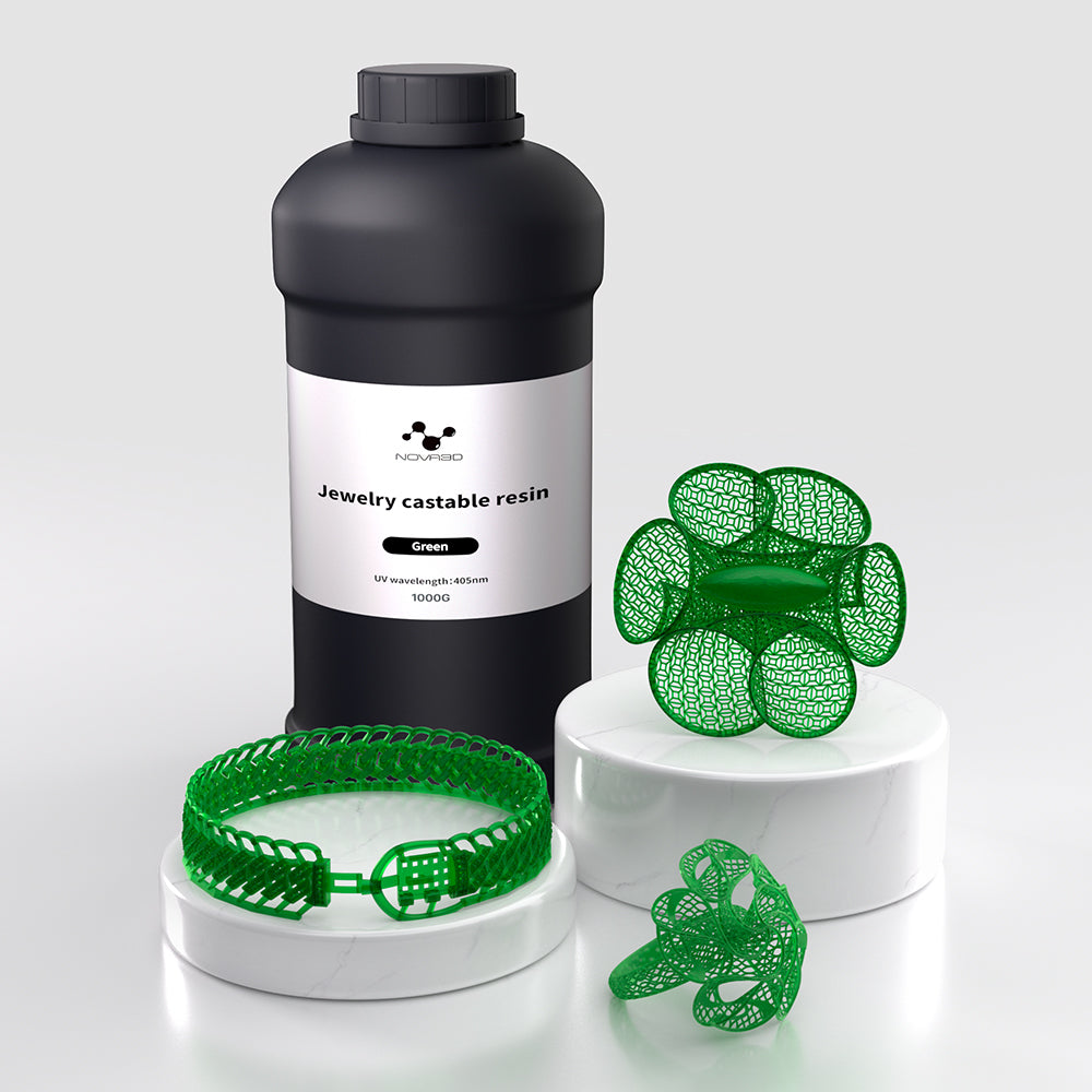 NOVA3D Castable Resin Material for 3D Printing for Jewelry
