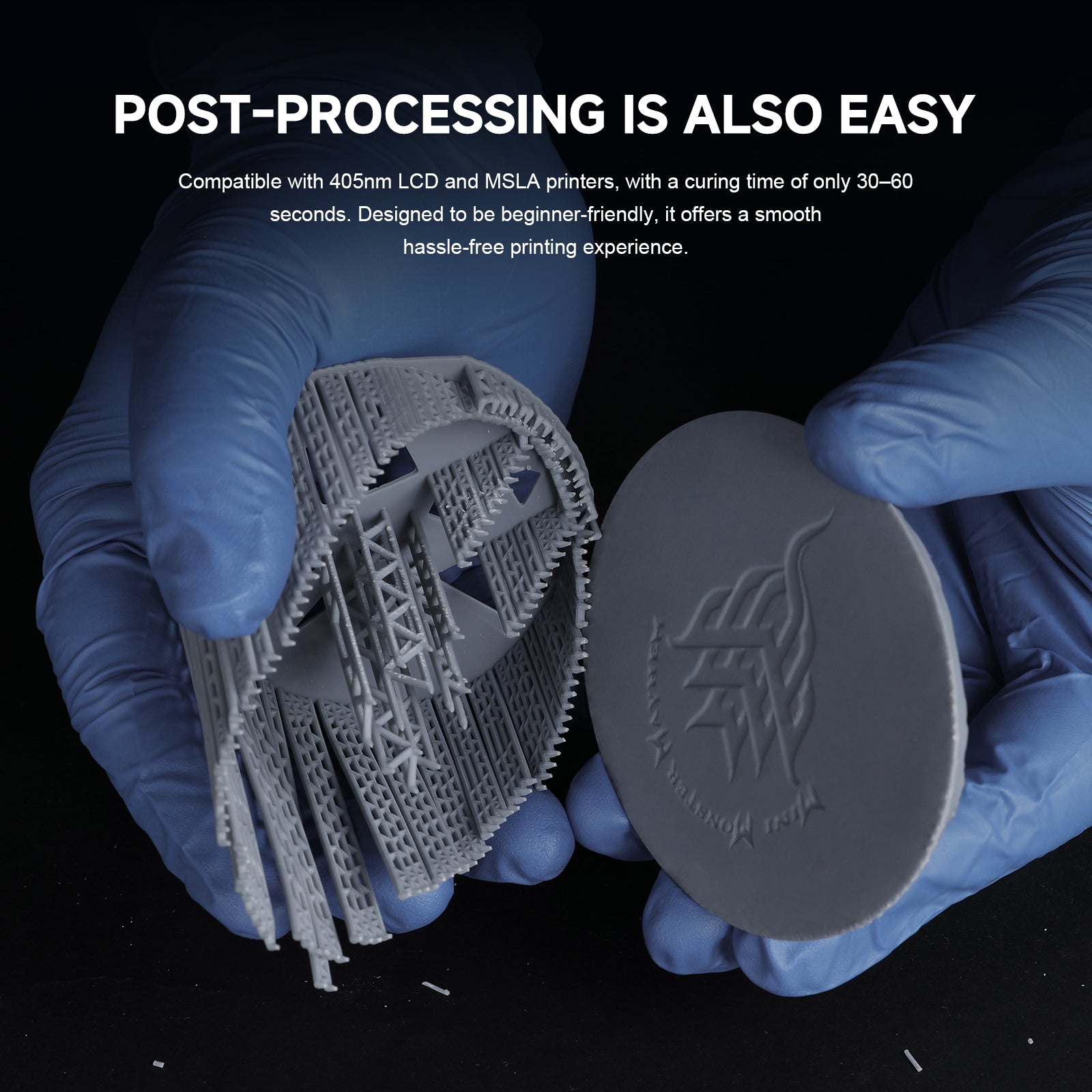 NOVA3D EZ-Core Resin for 3D Printers Miniature Figure Model