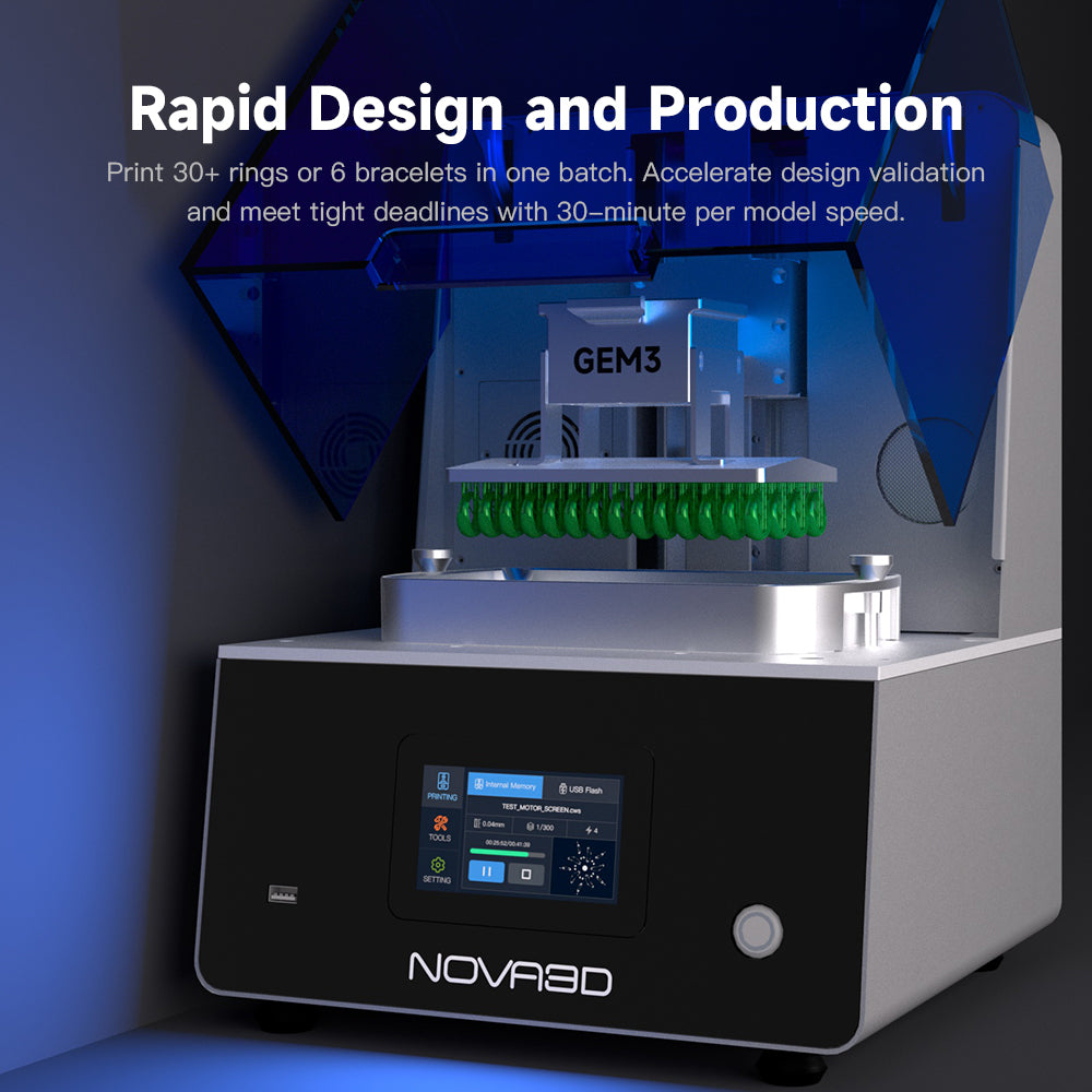 GEM3 Jewelry Resin 3D Printer