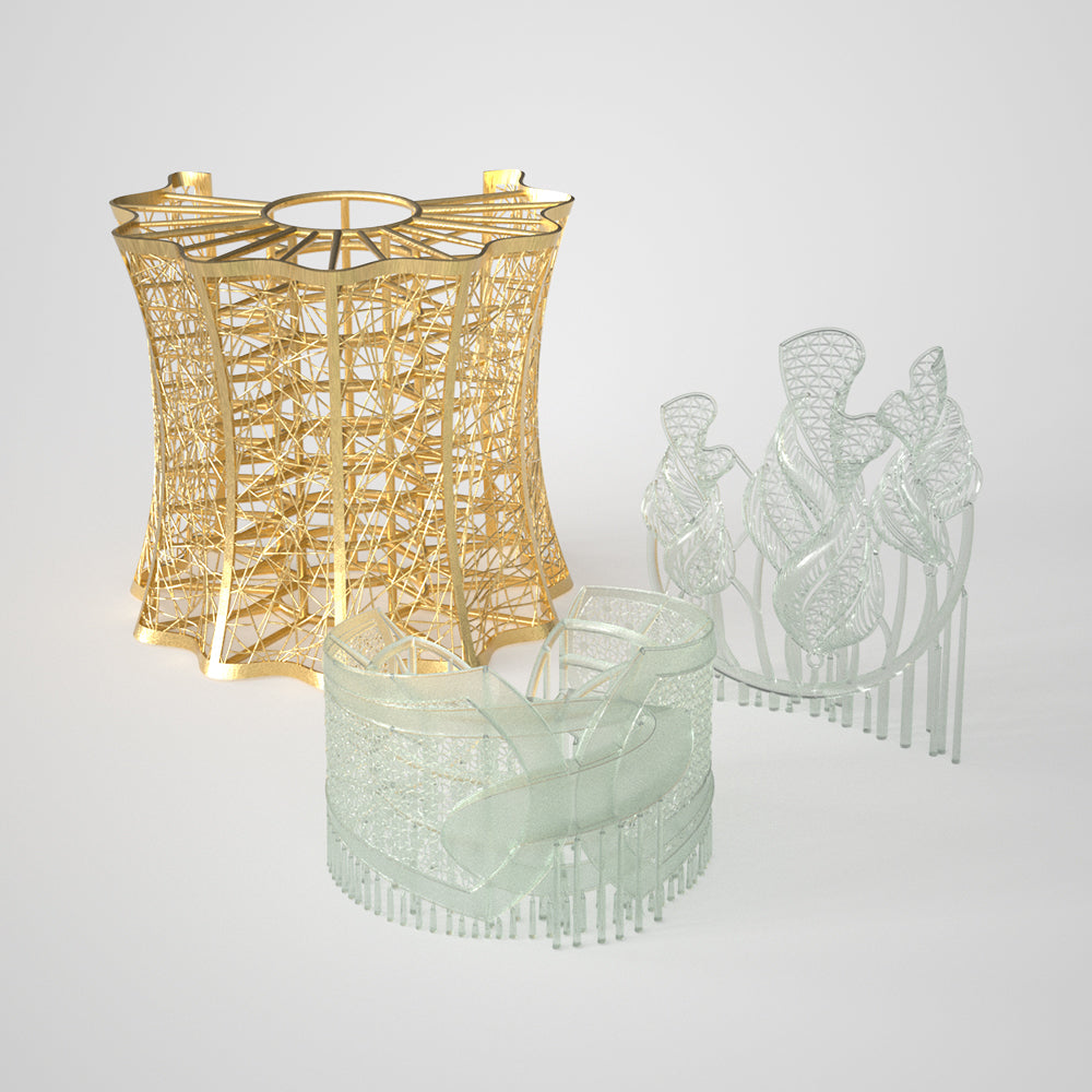 NOVA3D Filigree Cast Resin 3D Printing Resin for Filigree & Hollow Jewelry Casting