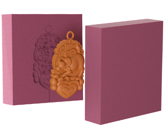 High-Temperature Rubber Mold Resin for LCD 3D Printers High-Temperature Jewelry Resin Resistant to Deformation