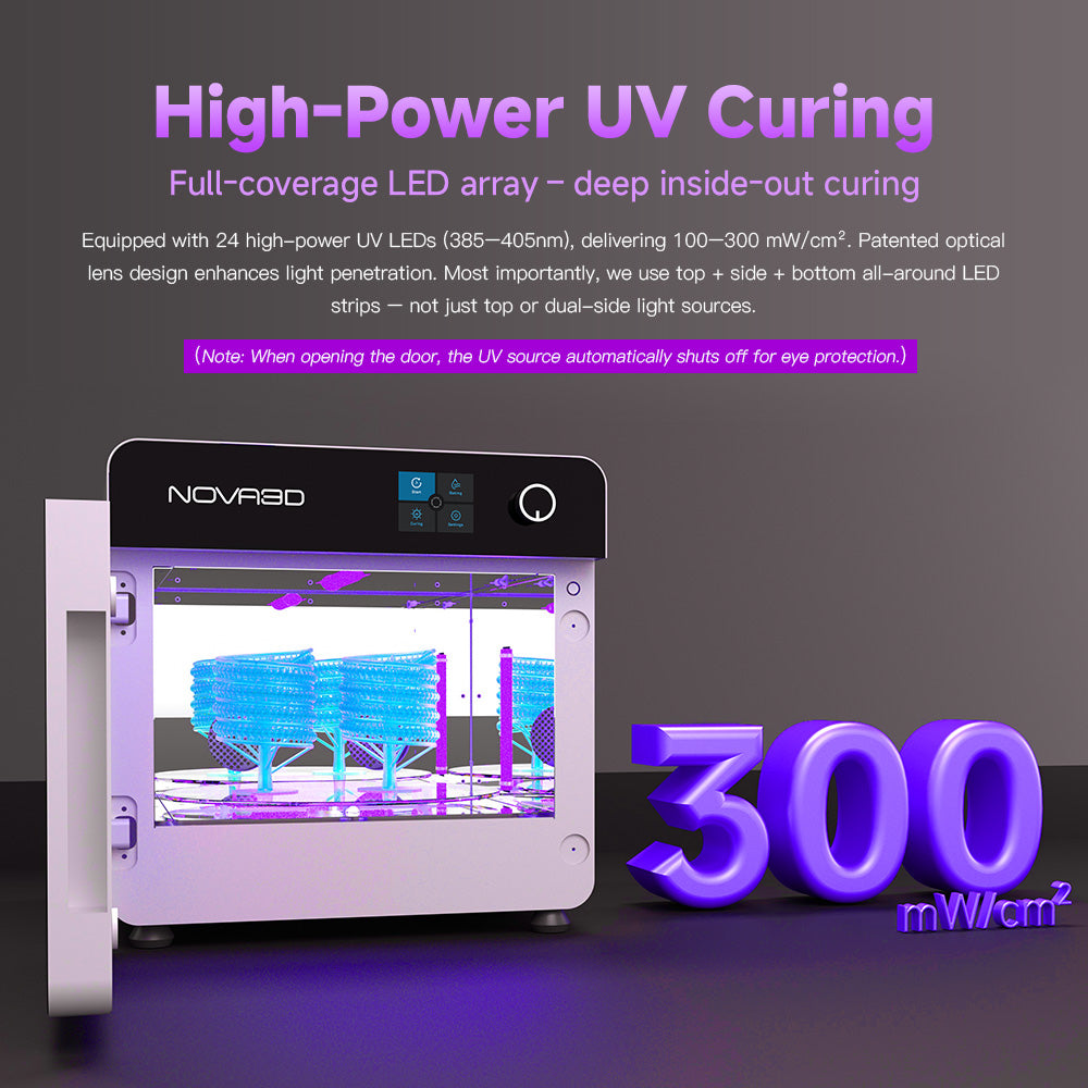 NOVA3D Fastcure3 高速硬化機 LCD/DLP/SLA光造形レジンモデル用 二次硬化