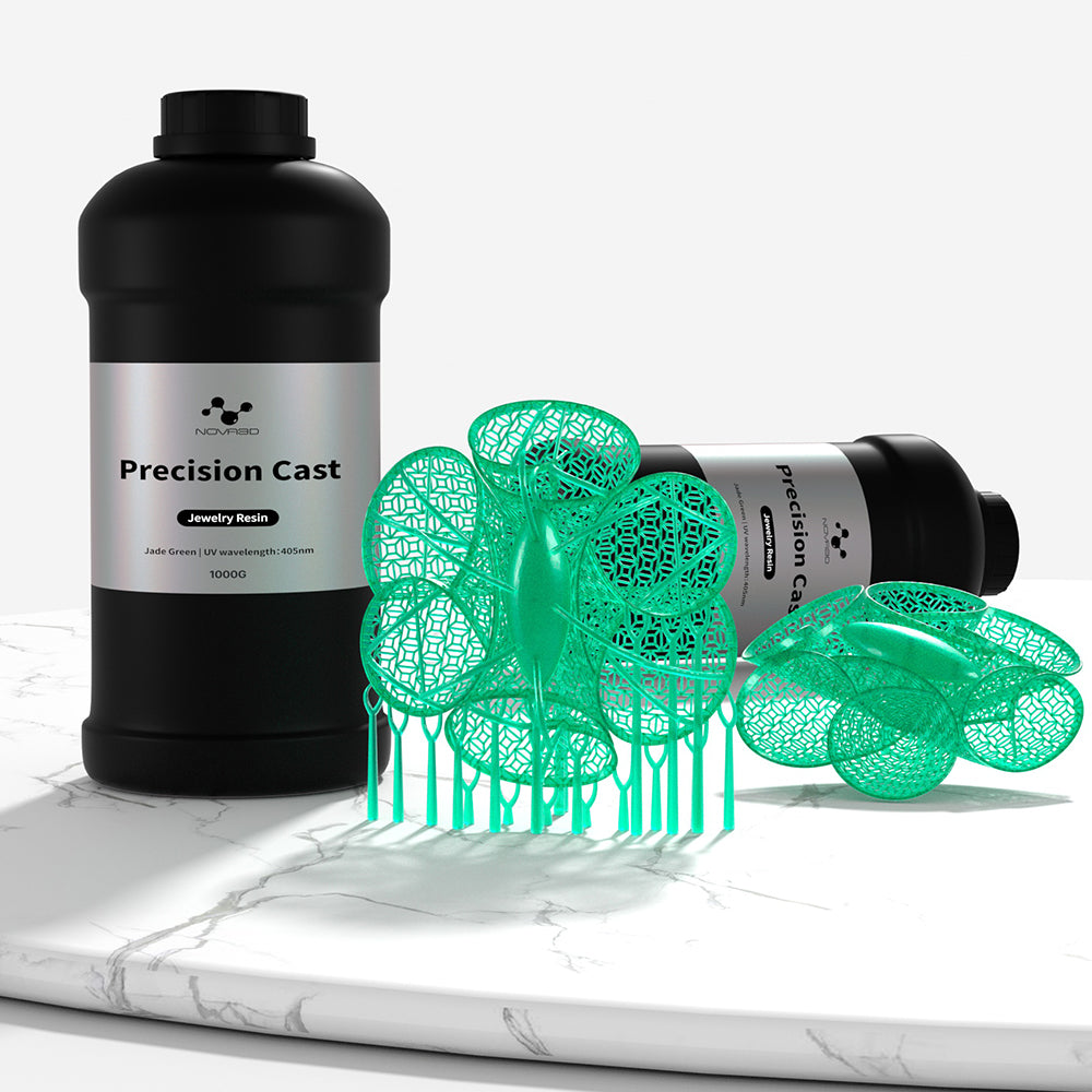 NOVA3D Precision Cast Jewelry Resin Material for 3D Printing for Jewelry