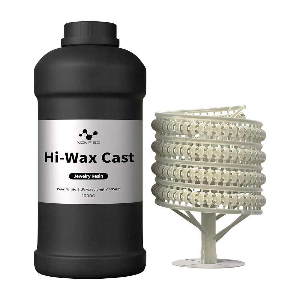 NOVA3D  Hi-Wax Cast  resin for LCD resin jewelry 3D printers