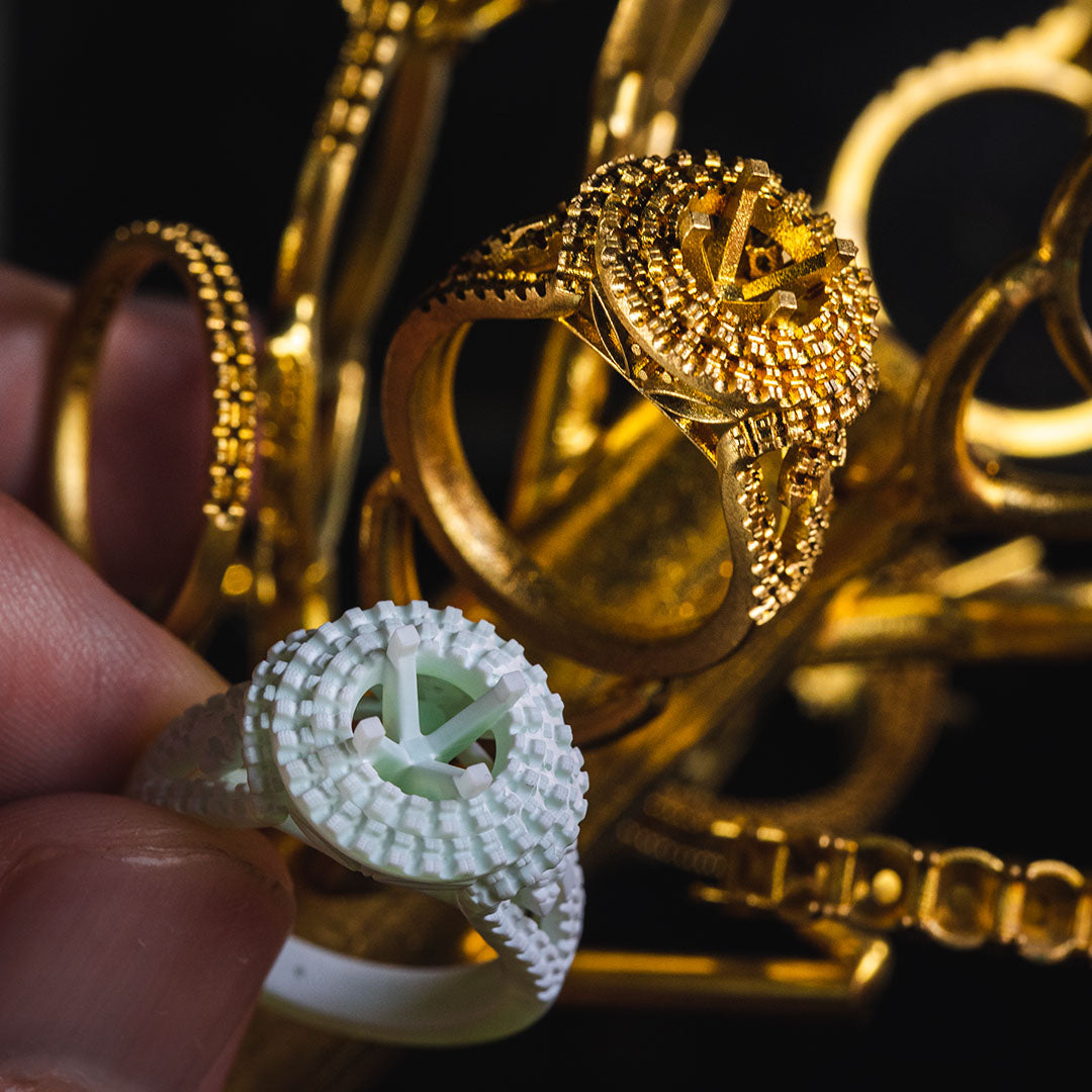 NOVA3D  Precision Cast Jewelry Resin for DIY Custom Ring & Claw Setting Jewelry Casting