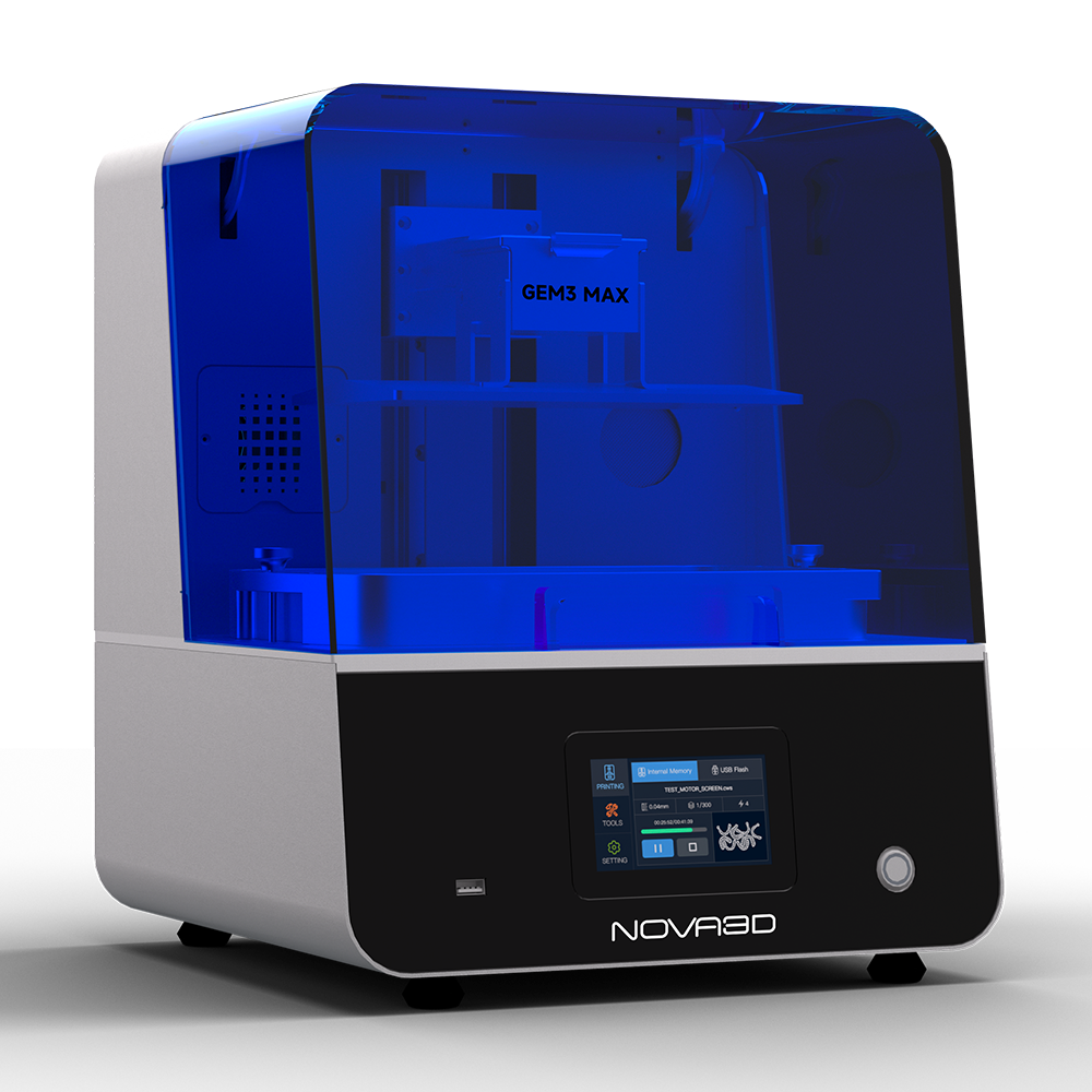 GEM3 Max 歯科用レジン3Dプリンター