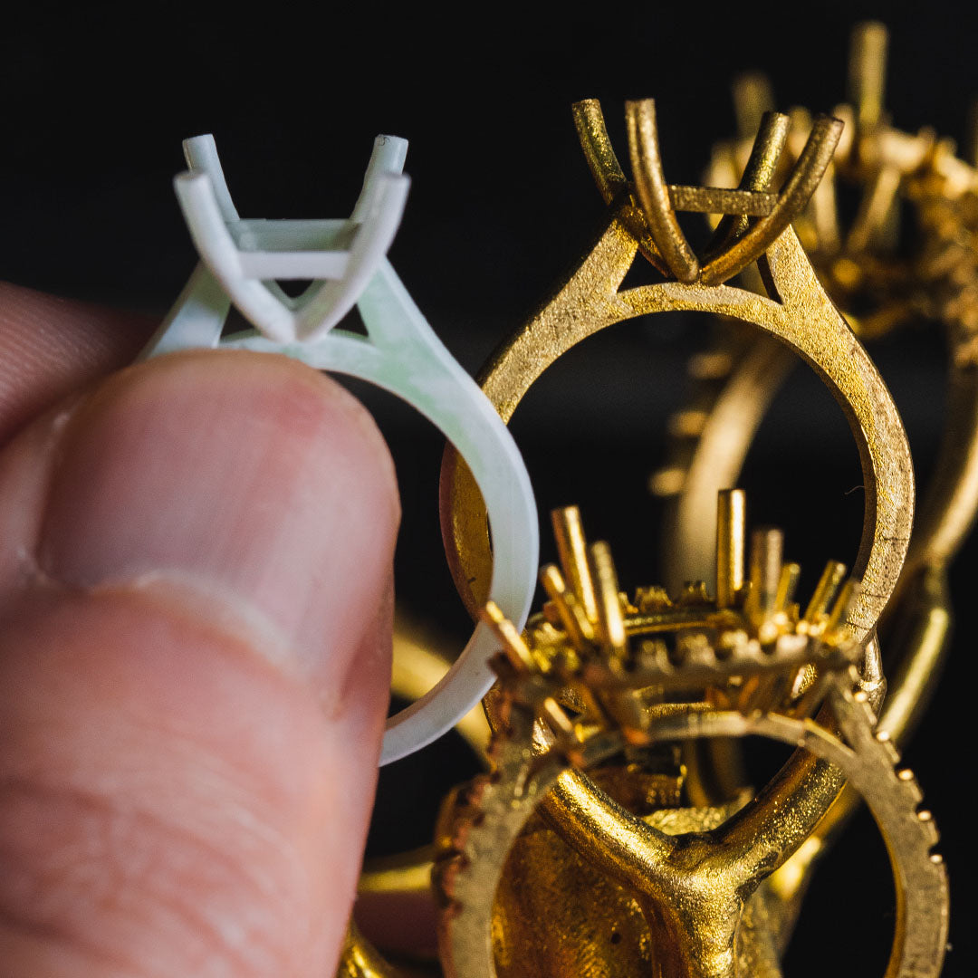 NOVA3D  Precision Cast Jewelry Resin for DIY Custom Ring & Claw Setting Jewelry Casting