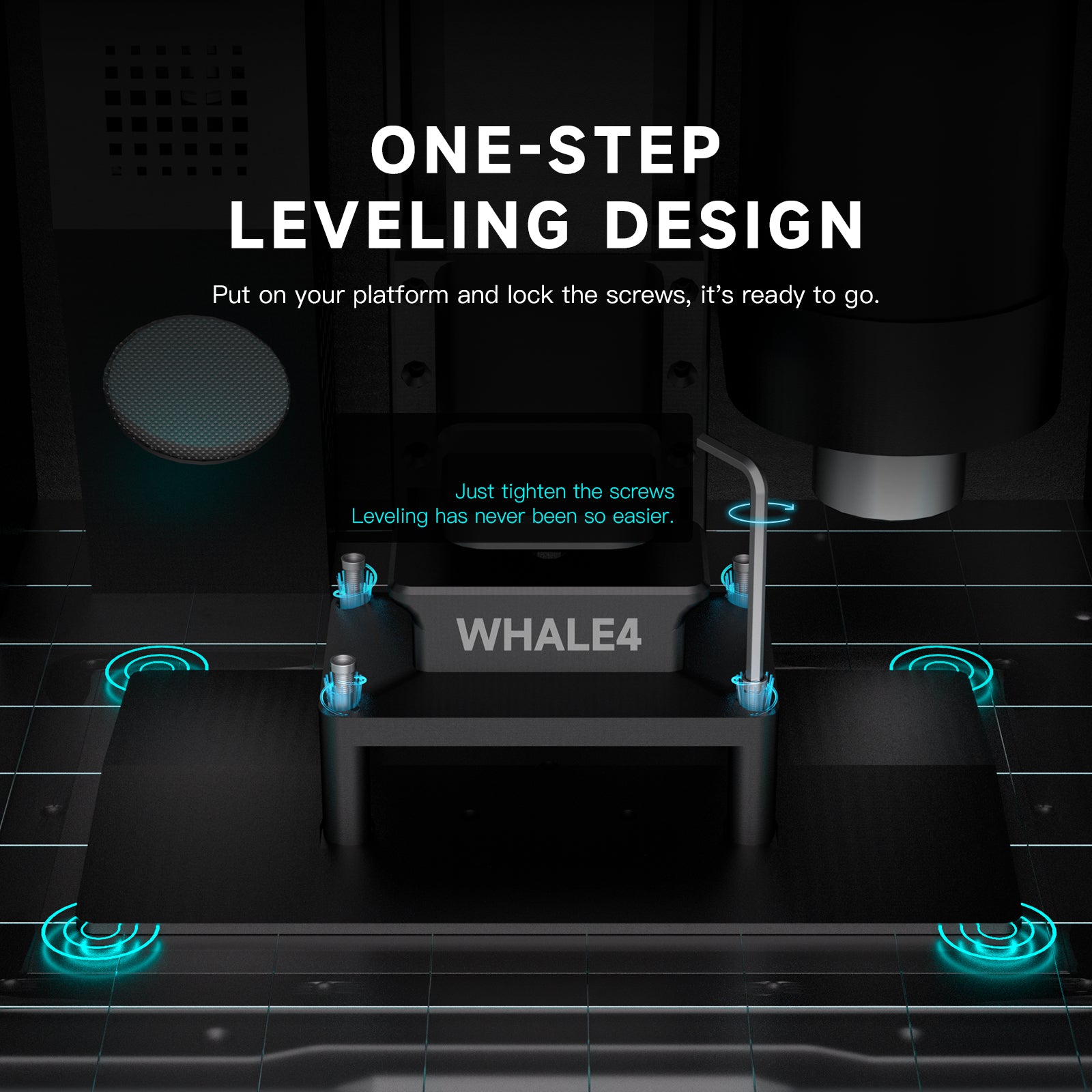 Whale4  Ultra 16K  Resin 3D Printer