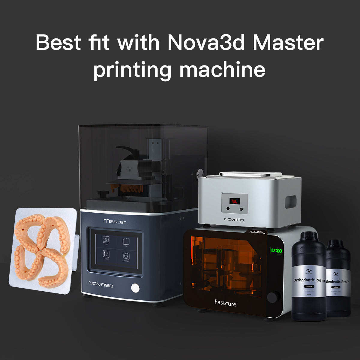 NOVA3D 歯科矯正用3Dプリンター用樹脂