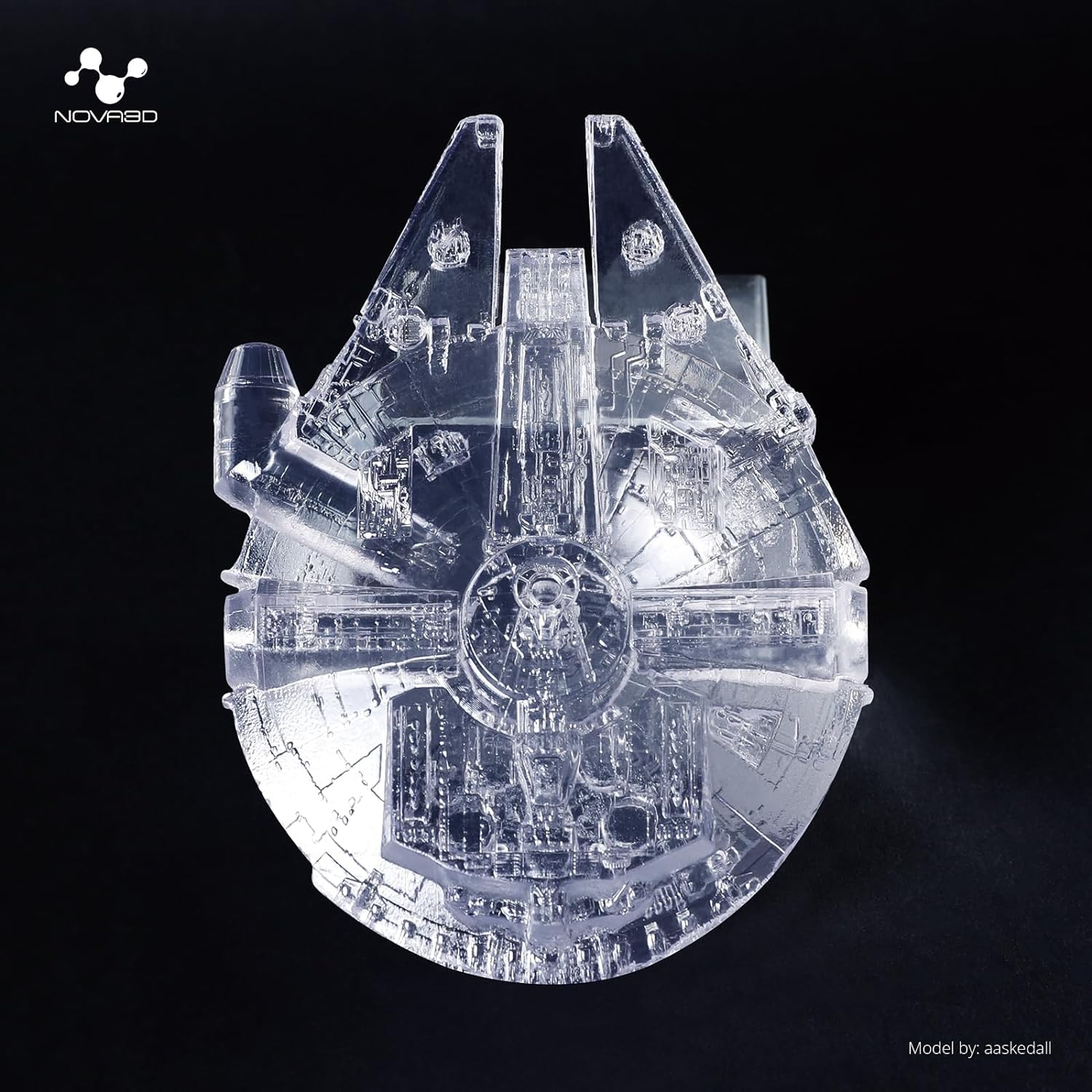 NOVA3D 水洗いレジン 水洗い高透明度レジン【黄変なし+高速印刷+高靭性