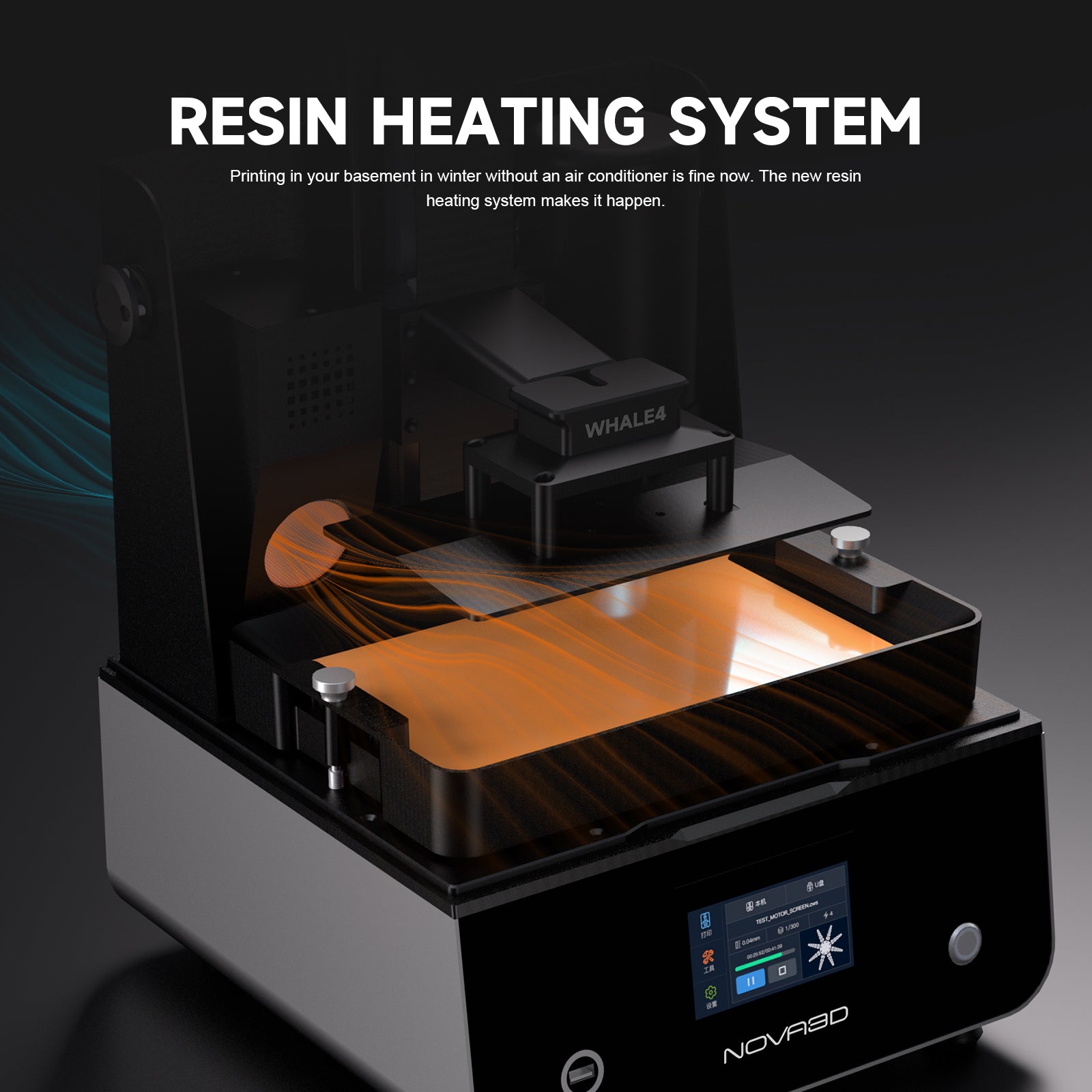 Whale4  Ultra 16K  Resin 3D Printer