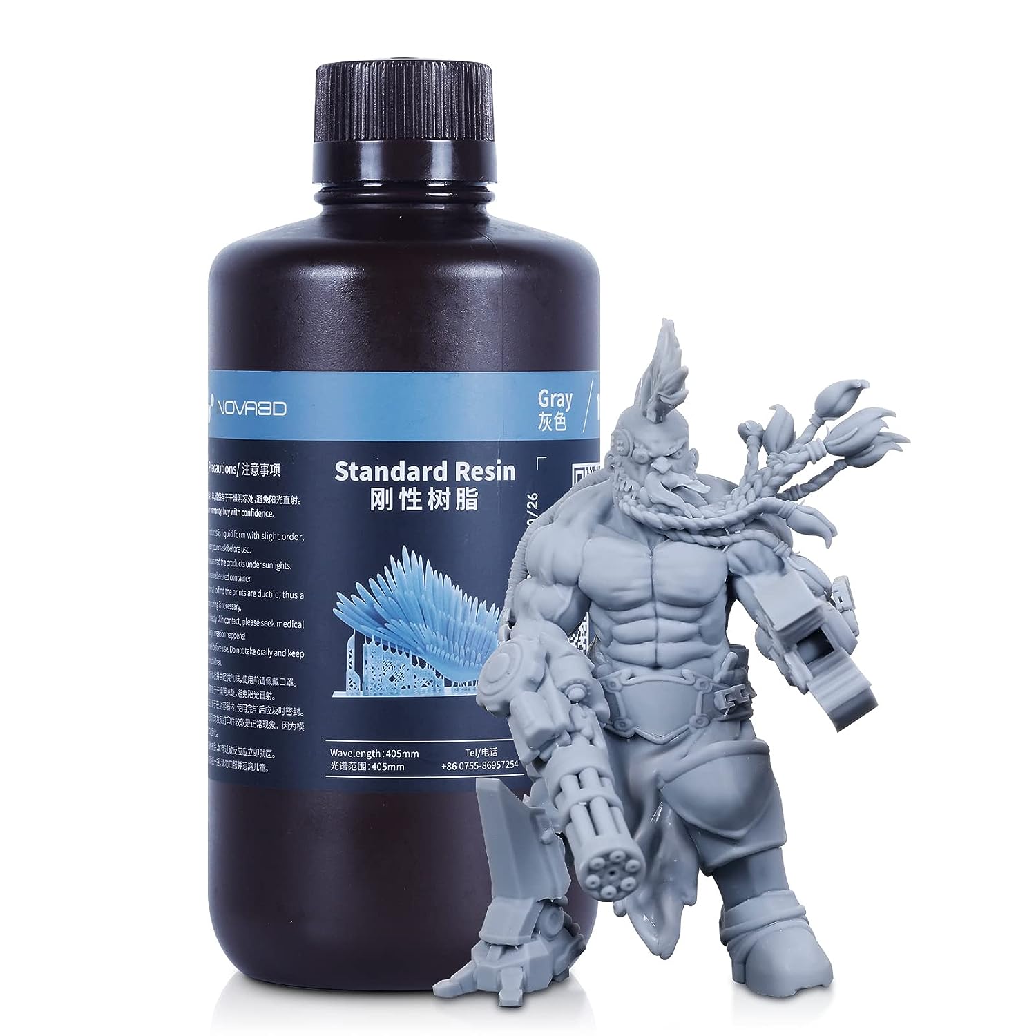 初心者に良い&amp;低臭気】NOVA3D UV樹脂 405nm 光造形3Dプリンター