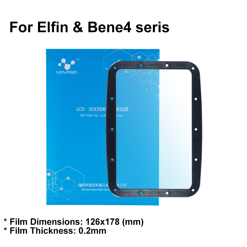 NOVA3D FEPフィルムセット、NOVA3Dのプリンターに全て適用